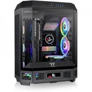 Tt CASE- The Tower 600 Black Full Tower