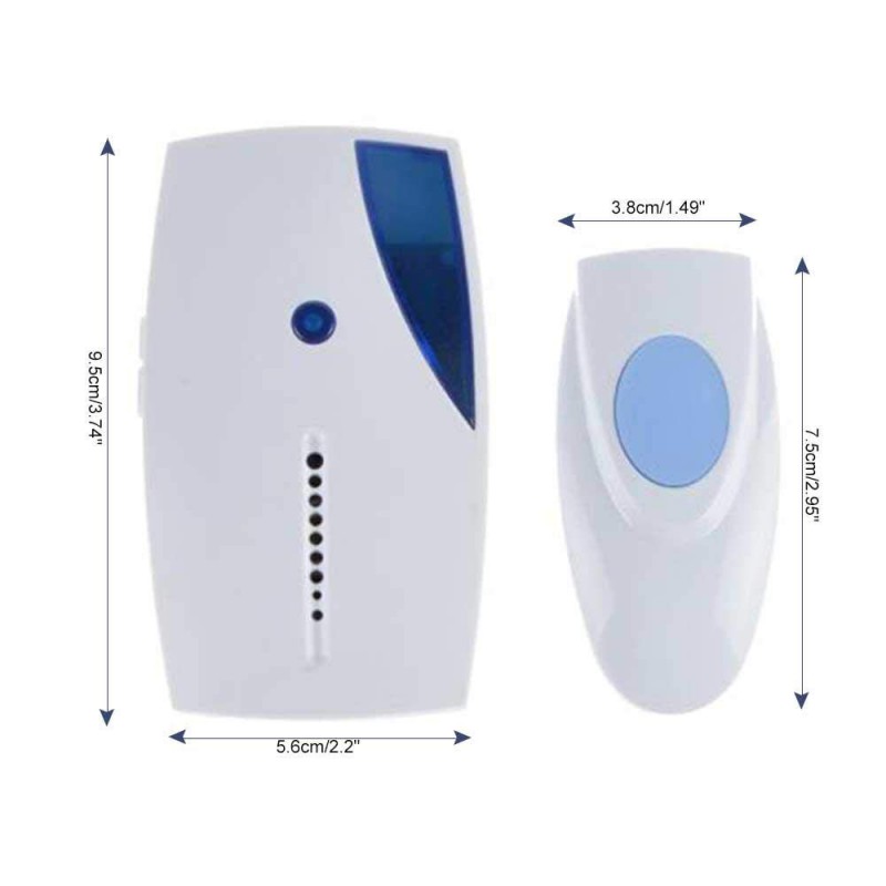 Wireless Doorbell Door Chime Kit with 36 Tunes - GeeWiz