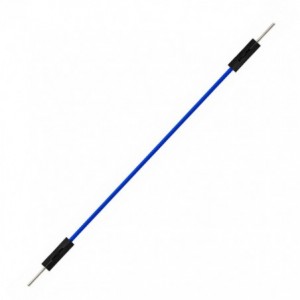 JUMPER LEAD BLUE PLUG-PLUG - 100mm LONG ME18-010-02-PP-BLUE