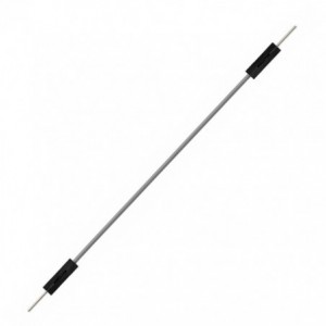 JUMPER LEAD GREY PLUG-PLUG - 100mm LONG ME18-010-02-PP-GREY