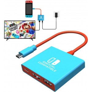Docking Station for Nintendo Switch- Steam Deck- Switch OLED | 4K/60Hz- HDMI2.0- USB3.0