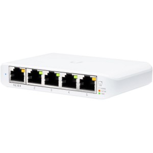 Ubiquiti 5 Port Gigabit Managed 1 PoE Input UniFi Flex Switch / USW-Flex-Mini