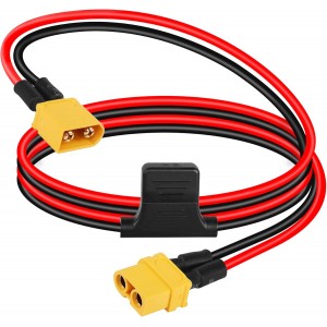 XT60 Extension Cable - 12AWG 30A Male to Female | 2m Length