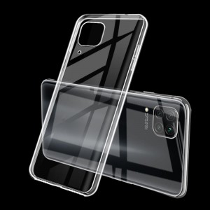 Cover Trasparente Con Stelle Per HUAWEI P40 Lite 5G, Silicone Morbido TPU