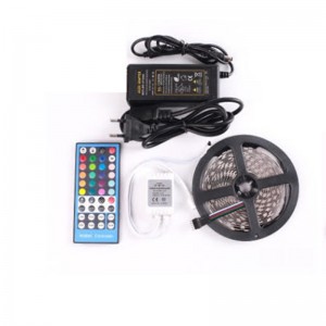 5m RGBW LED Strip Light Kit with DC12V Power Supply and Remote