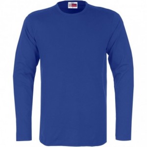 Mens Long Sleeve Portland T-Shirt - Royal Blue