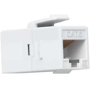 Ubiquiti UniFi UACC-Keystone-Coupler-C6 Cat6 keystone coupler- Easy snap-in installation on a blank patch panel- (12) Keystone Couplers per pack
