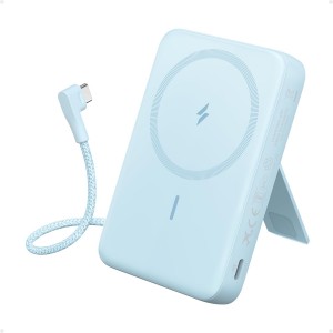 Anker Zolo Magnetic Power Bank- 10-000mAh- 30W/7.5W- Built-in USB-C- Stand