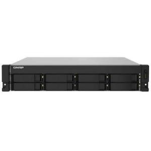 QNAP 8 BAY 2U NAS 1.7GHZ 4 CORE ALPINE AL-324 PROCESSOR 4GB MEMORY 2X 2.5GBE &amp; 2X 10GBE SFP+ LAN DUAL PSU 3 YEAR WARRANTY
