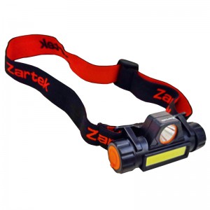 Zartek ZA-437 Rechargeable Headlamp Dimmer with Dual Beams