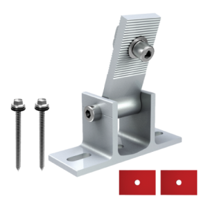 Solar Adjustable Aluminium Front Leg with EPDM- Screws- and T-Bolt