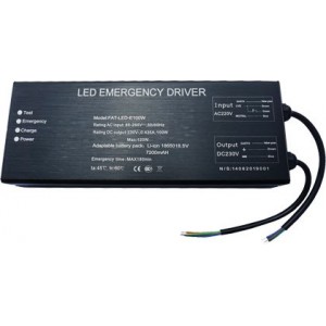 1.5 Hrs Emergency Kit For LED With External Drivers 3-100W