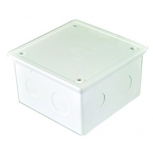 PVC Draw Box with All Round Knockouts 4x4x2