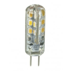 1.5W G4 LED Lamp 12VAC/DC Cool White - 2 Pack