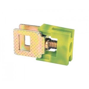 Terminal with Insulation Cap - Green/Yellow Earth - 4mm