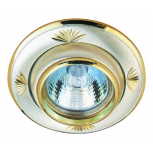 Pearl/Gold 97mm Ball Downlight MR16
