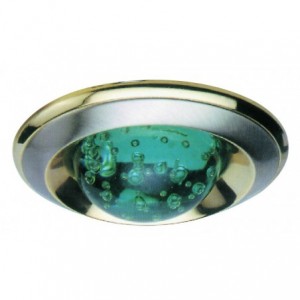 Satin Clear Gold 80mm Dec Downlighter MR16