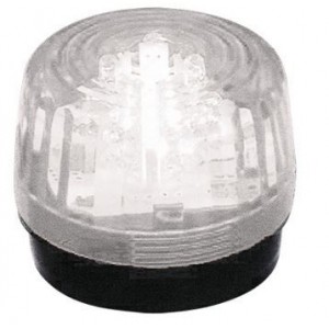 6/14VDC Clear LED Strobe Light IP65