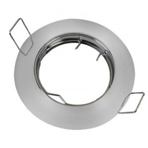 Crome 82mm Adjustable Downlighter MR16