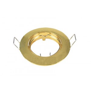 Brass 82mm Adjustable Downlighter MR16