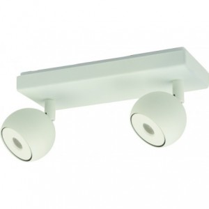 230VAC 10W White LED Integrated 2X Adj. Spot Light 4000K