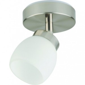 230VAC 4.1W Brushed Nickel LED Integrated Adjustable Spotlight