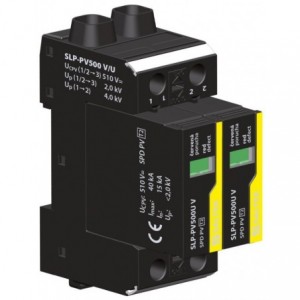 2P 600VDC 40kA 8/20 Surge Arrestor for Photovoltaic