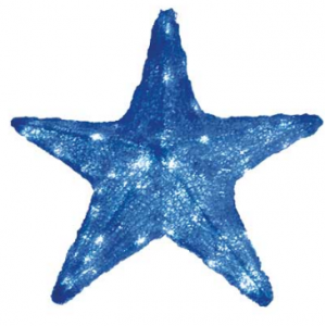230V Large Star 3D Motif 60CM Dia