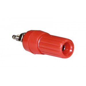 Red 16A 4mm Banana Socket - M4/10
