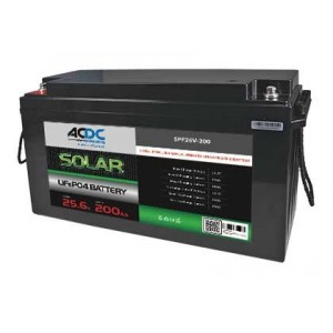 5120Wh 200Ah 25.6V LiFePO4 BATTERY