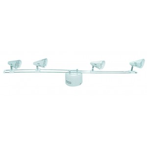 4 x 20W Low Voltage Ceiling Fitting - White