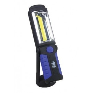 Rechargeable 1+3W 1200mAh Worklight LED Torch with Hook and USB
