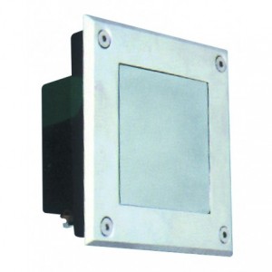 24VAC/DC Blue LED Stainless Steel Light IP68 190x190x65