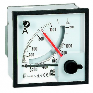 Combined Max-Demand Ammeter Without Scale