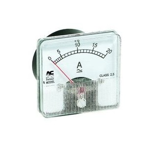 AC CT Driven Ammeter Without Scale Plate