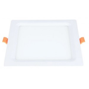 16W Square Integrated LED Light 85-265V 170mm Diameter 150mm Cutout