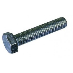 Plated Hex Head Set Screws M12 X 100 Pack of 10