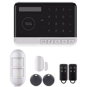 Smart DIY WiFi/GSM/PSTN Alarm System Kit
