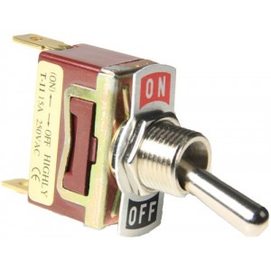 Toggle Switch Spring Return ON-OFF SPST 16A