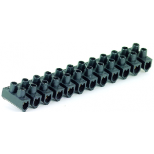 25mm 60A 12-Way Black Strip Connector