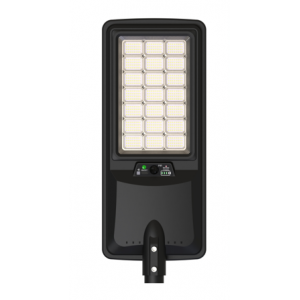 120W LED Solar Street Light 18W Panel 3.2V/30AH Batt.