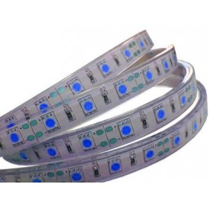 12VDC 120/M Blue Side View LED Flex Strip IP54 5M