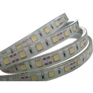 12VDC 60/M Warm White Side View LED Flex Strip IP54 5M