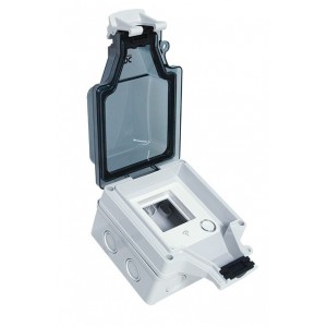 2G Weatherproof Empty Box With Smart WiFi For Module 45X45 IP65