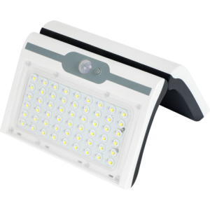 Solar LED Wall Light with PIR Motion Sensor and Solar Panel