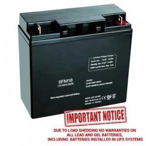 12V 24A/H Sealed Lead Acid Battery 165 x 126 x 173 mm