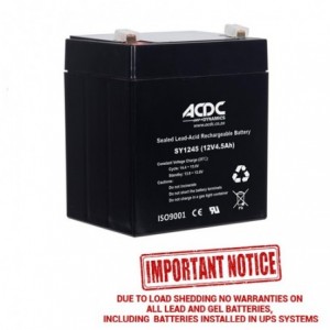 12V 4.5A/H Sealed Lead Acid Battery 90X70X1074