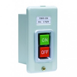 2.2kW 3PH Manual Motor Switch Flush Mount IP42