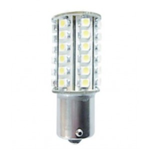 12VDC T25 Automotive LED Light 2.55W BAY15D Base (2-Pack)