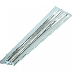 2 x 80W T5 Louvered High Bay Fitting Electronic Ballast